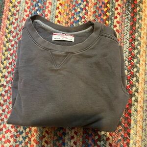 American Giant Sweatshirt Womens Size Medium Gray 100% Cotton Crew Neck Terry